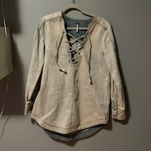 Free People Denim Tunic size M